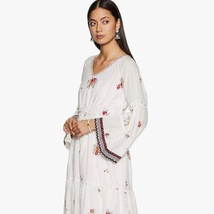 Biba White Dress Frock