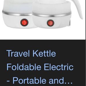 Foldable Electric Travel Kettle - Never Used
