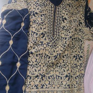 Beautiful Garara Full Embroidery