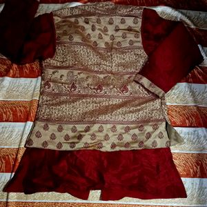 Red And Golden Aesthetic Designers Sherwani