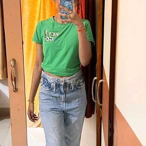 Highwaisted Momfit Denim Waist 26-28