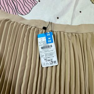 Accordion Pleated Skirt