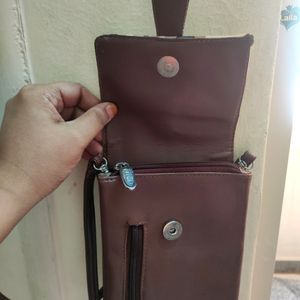 Brown Sling Bag