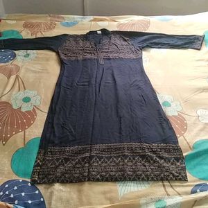 Navy Blue Kurti