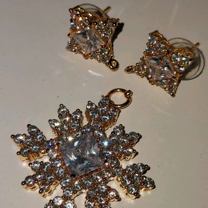 Pendant And Stud Set