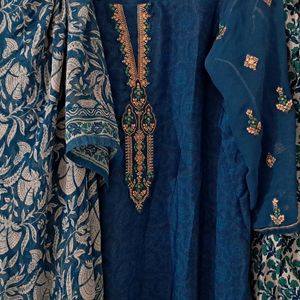 Women Viscose Silk Ptyala Suit