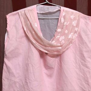 Pink Sleevless Top