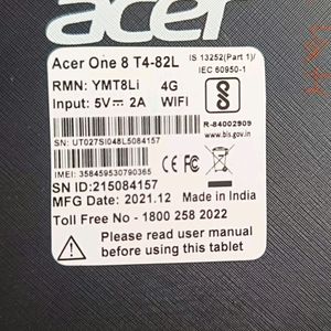 Acer One 8 Tablet ( New )