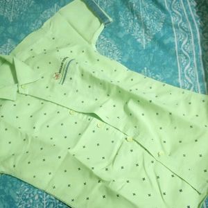 Boy Green Shirt