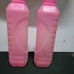 Plastic Bottles Pack Of 2