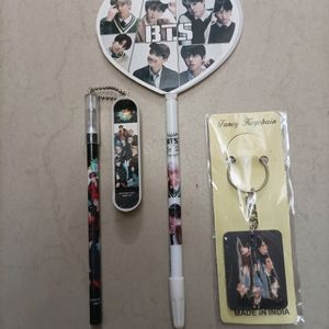 BTS Pens And Keyring Combo