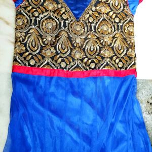 Traditional Wear Gown ( Royal Blue ) 💙