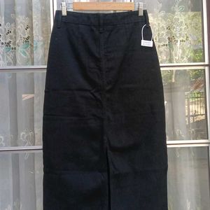 Black Jean Skirt ( Imported)