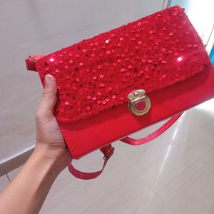 Red Colour Bag