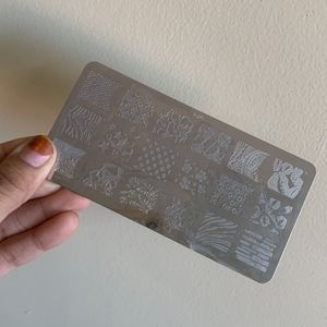 Nail Art Stamping Plate