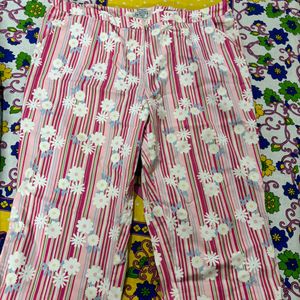 Combo Flower Printed Capris