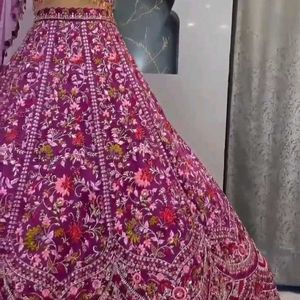 Embroidered Lehenga (1 Day Offer)