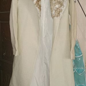 Long Coat With Slit From Abroad