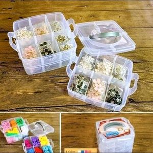 🆕🆕COMBO OF 2 PLASTIC JEWELLERY ORGANISERS