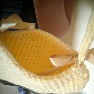 Cute Butter Yellow Crocheted Bag🌻✨🌙💛