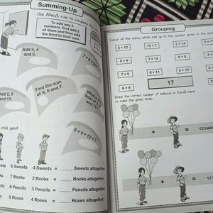 Combo Of Addition Book + Multiplication Activity