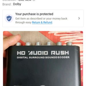 Audio Rush Digital Sound Decorder..