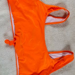 P. NEON ORANGE CUTE BRALETTE TOP