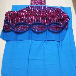 Unstitched Dress Material Of Top, Bottom & Dupatta