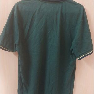 Oversized Collar Tee Shirt (Green)