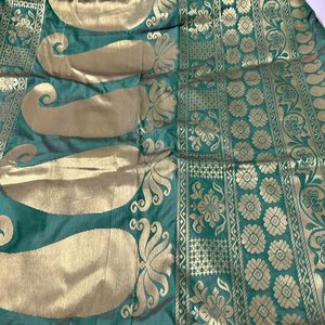 Silk  Saree with tailored blouse