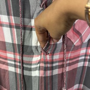 LATIN QUATERS CHECK SHIRT