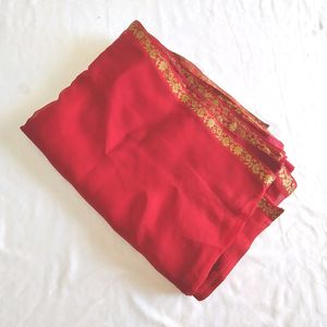 Red Saree (Women's)