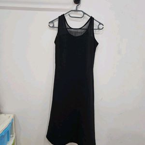 Strechable Black Bodycon Dress