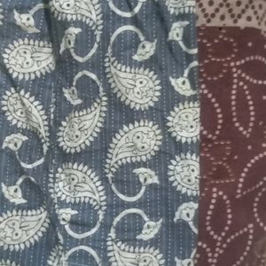 Katha Stitch Collared Kurti