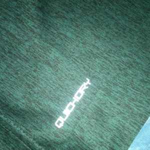 PERFORMAX DRY FIT DARK GREEN T-SHIRT SIZE-S