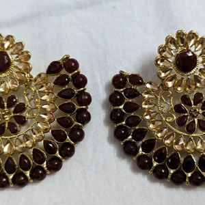 Brown Earrings