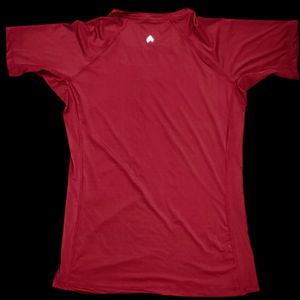 Men Compression Fit T-Shirt with Crew Neck