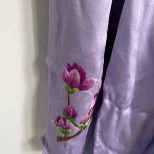 Satin Embroidered Stole