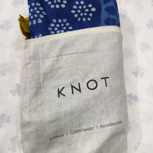 Indigo Saree KNOT