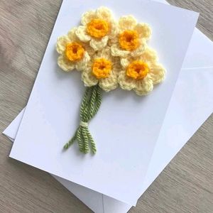 Crochet handmade Card