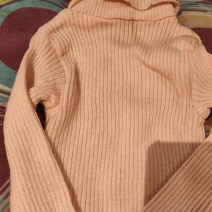 Common Gender HighNeck Full SleeveSweater Age 4-6