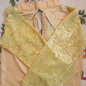 Golden Readymade Blouse