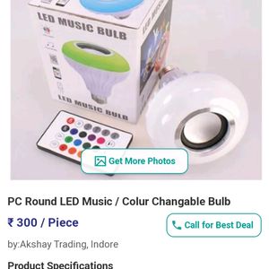 🚨90% Off🚨💡LED MUSIC BULB💡Deal 🚨