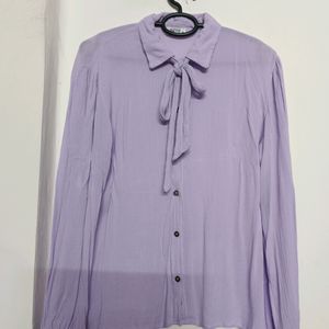 Purple Linen Shirt 💜