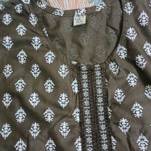 Pure Cotton New Beautiful Kurti