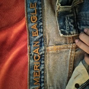 American Eagle Oversized Parallel Jeans