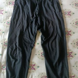 Black Comfy Joggers With Pockets Both Sides