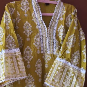 Pakistani Suit With Bell Sleeves