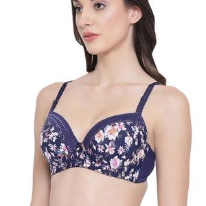 Clovia Level 1 Push-up Underwired Floral PrintMult