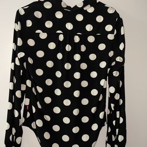 Levis Polka Dot Black Shirt